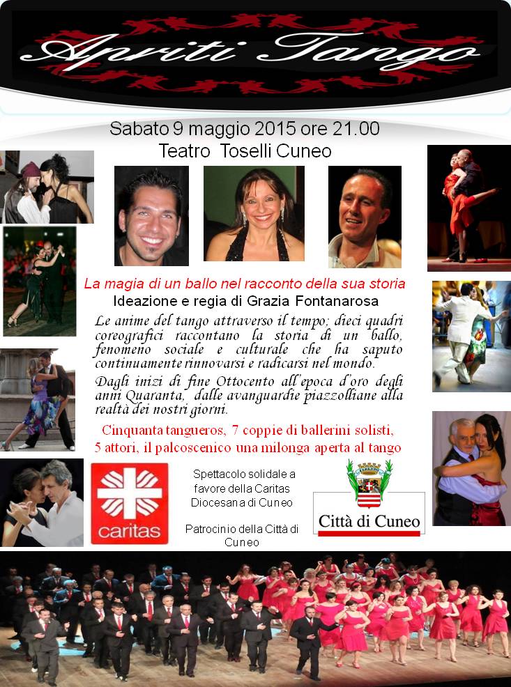 Spettacolo Apriti Tango x Caritas Cuneo-Diocesi di Cuneo - Caritas Diocesana