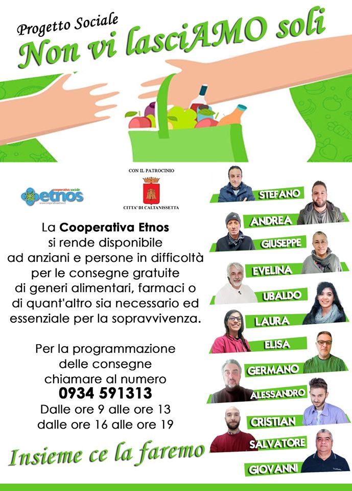SOSTIENI LA COOPERATIVA SOCIALE ETNOS-Etnos soc. coop. soc.