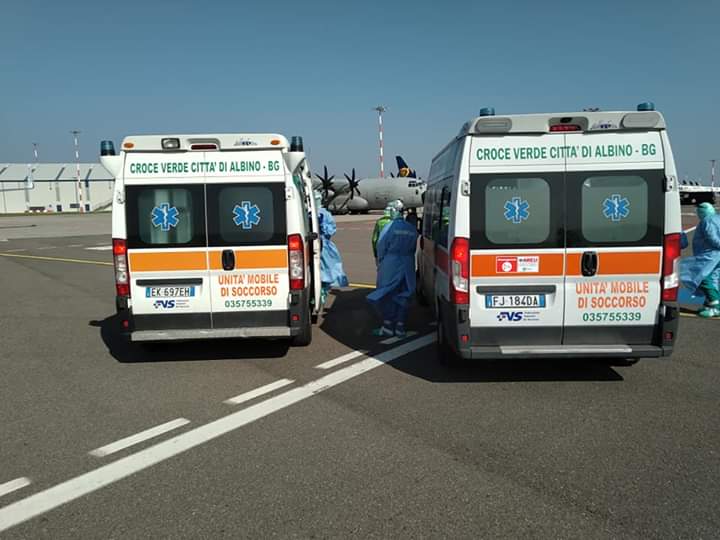 Ambulanza di Terapia Intensiva di CROCE VERDE BERGAMO Ambulanza di Terapia Intensiva-CROCE VERDE BERGAMO