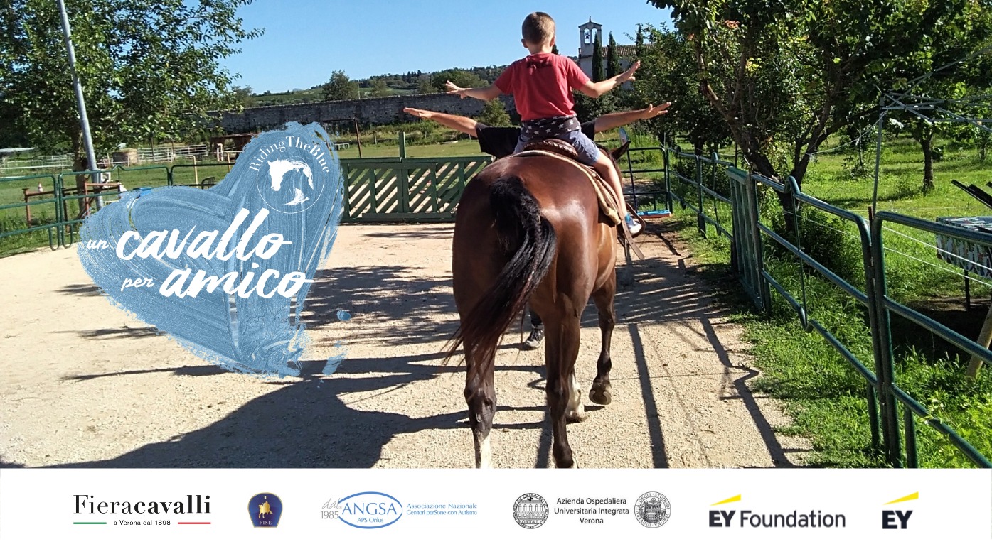 Riding the Blue - Un cavallo per amico -EY Foundation Onlus