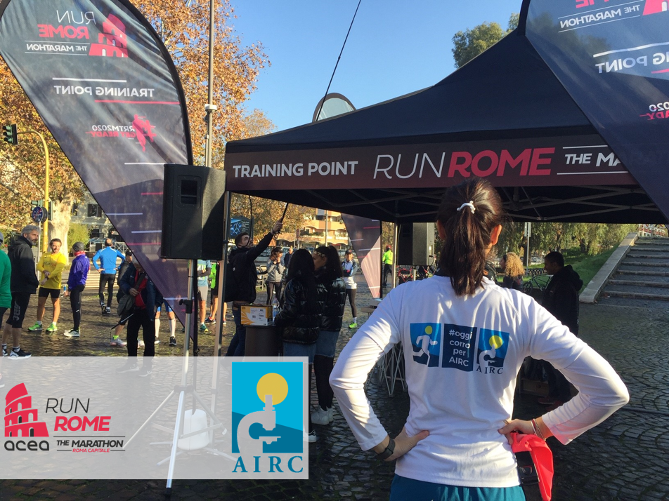 #oggicorroperAIRC Run4Rome di Fondazione AIRC #oggicorroperAIRC Run4Rome-Fondazione AIRC