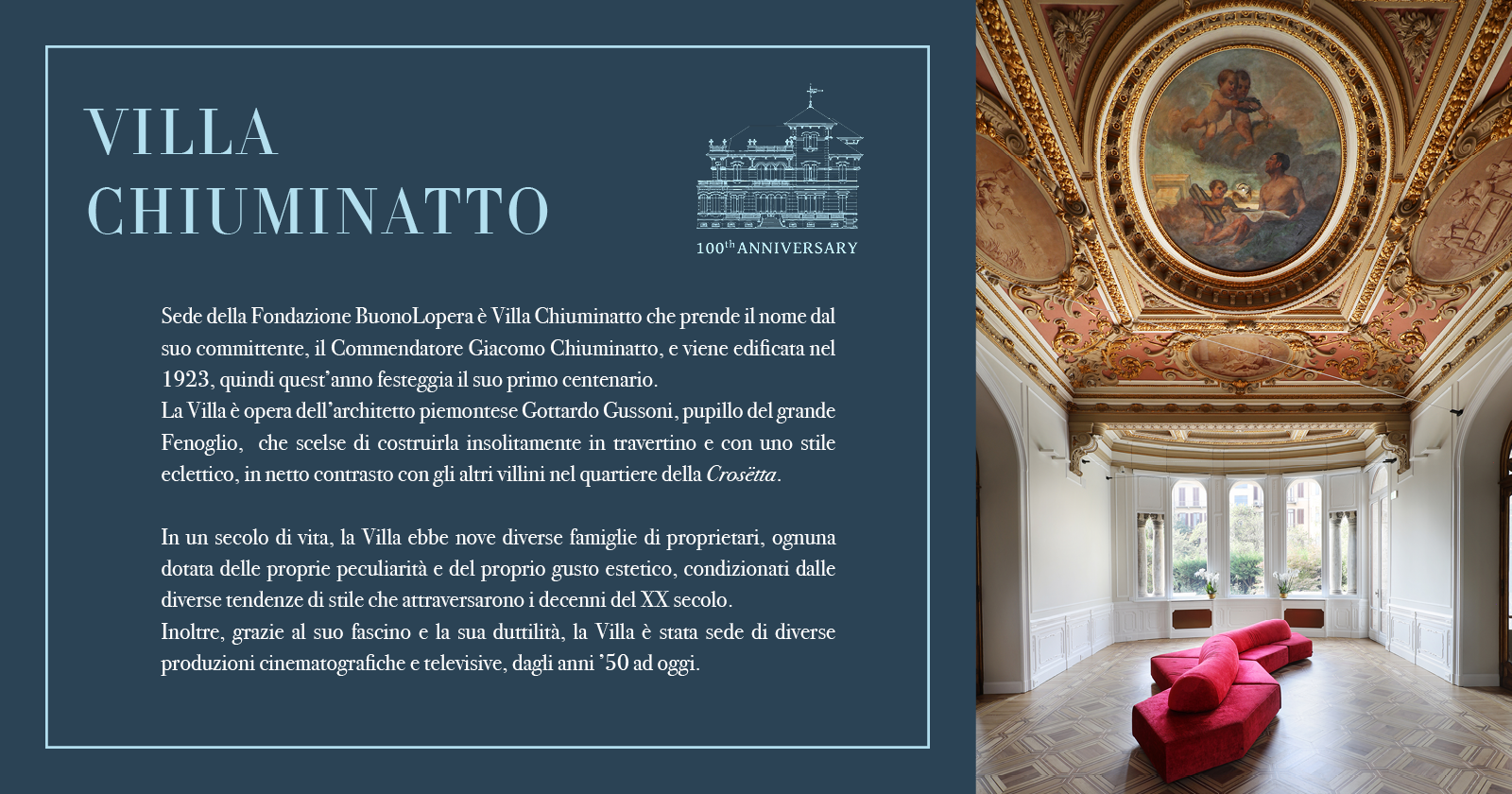 IL CENTENARIO di Fondazione BuonoLopera IL CENTENARIO-Fondazione BuonoLopera