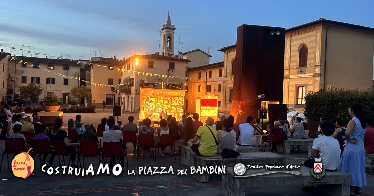 CostruiAmo la Piazza dei Bambini di Teatro popolare d'arte CostruiAmo la Piazza dei Bambini-Teatro popolare d'arte