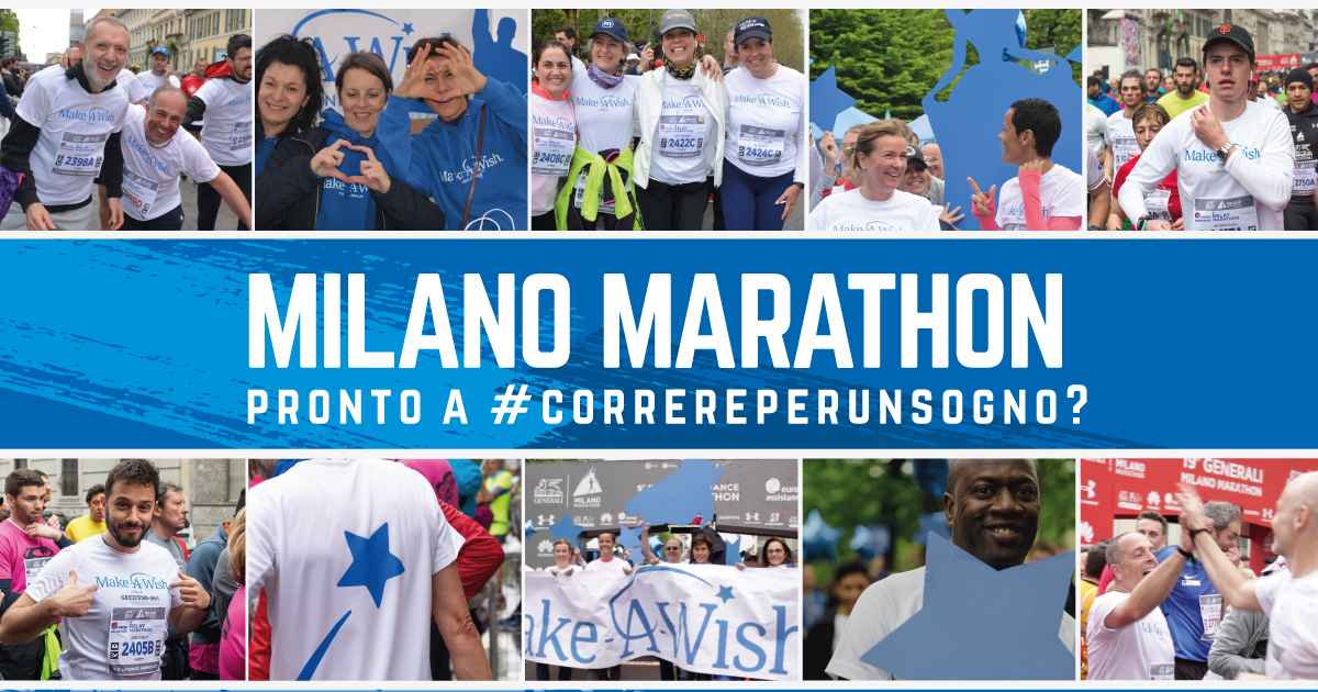#CorriPerUnSogno - Milano Marathon 2020 di Make-A-Wish Italia #CorriPerUnSogno - Milano Marathon 2020-Make-A-Wish Italia