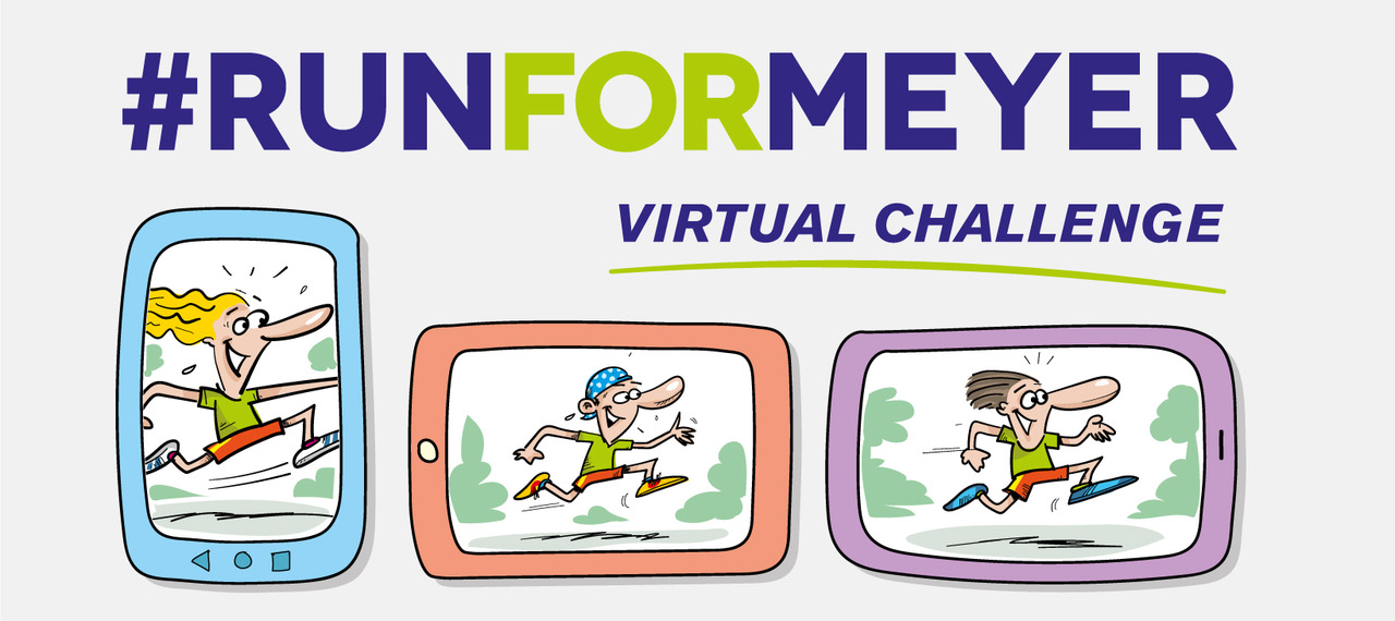 #RunforMeyer Virtual Challenge di Fondazione Meyer #RunforMeyer Virtual Challenge-Fondazione Meyer