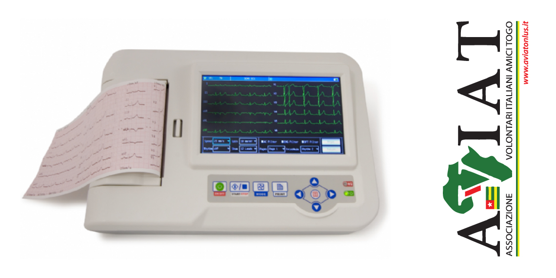 Due elettrocardiografi per il Togo di Aviat Onlus Due elettrocardiografi per il Togo-Aviat Onlus