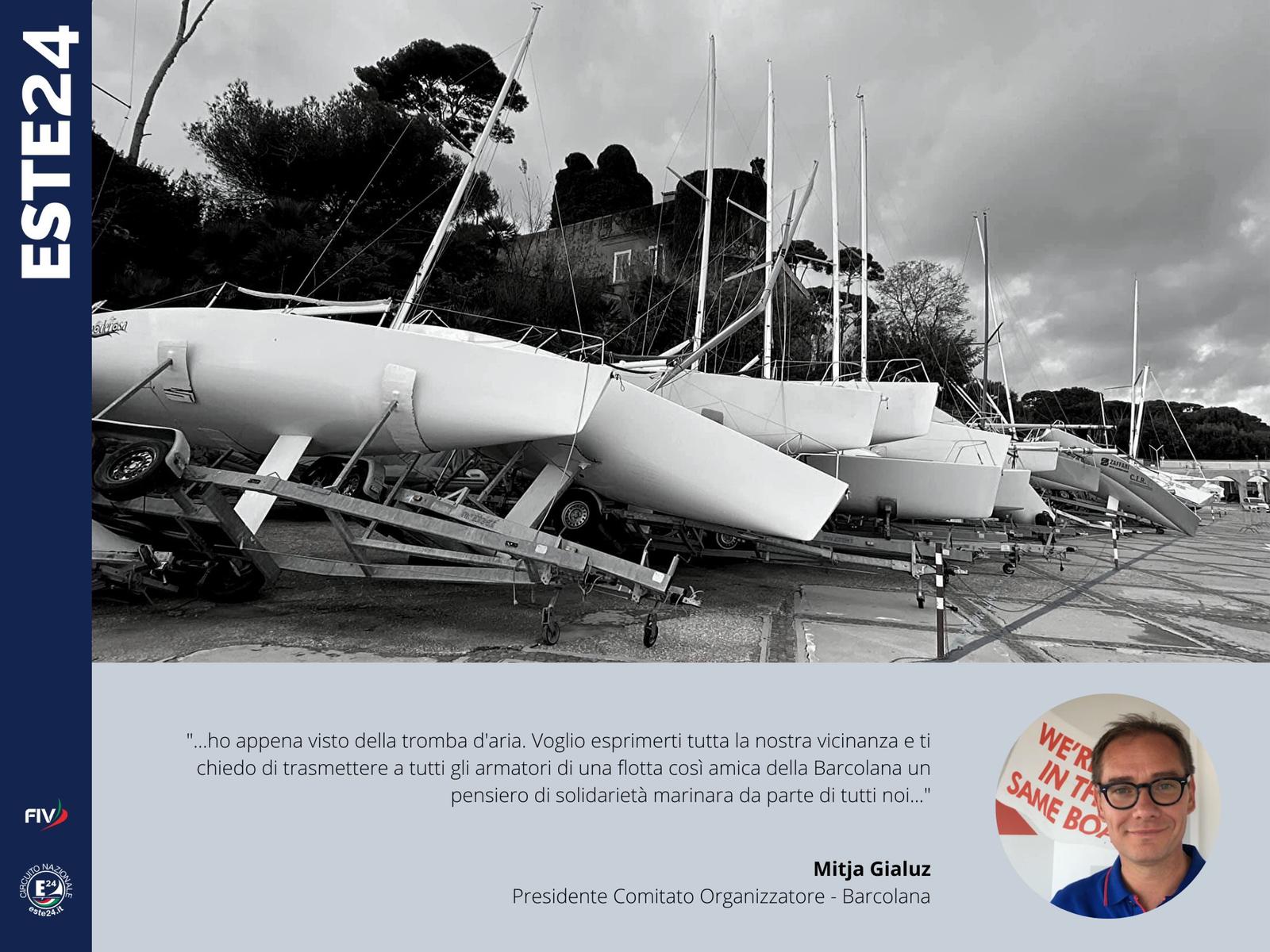 Tromba d'aria a Santa Marinella di Centro Velico Universitario Tromba d'aria a Santa Marinella-Centro Velico Universitario