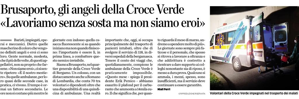 Ambulanza di Terapia Intensiva di CROCE VERDE BERGAMO Ambulanza di Terapia Intensiva-CROCE VERDE BERGAMO