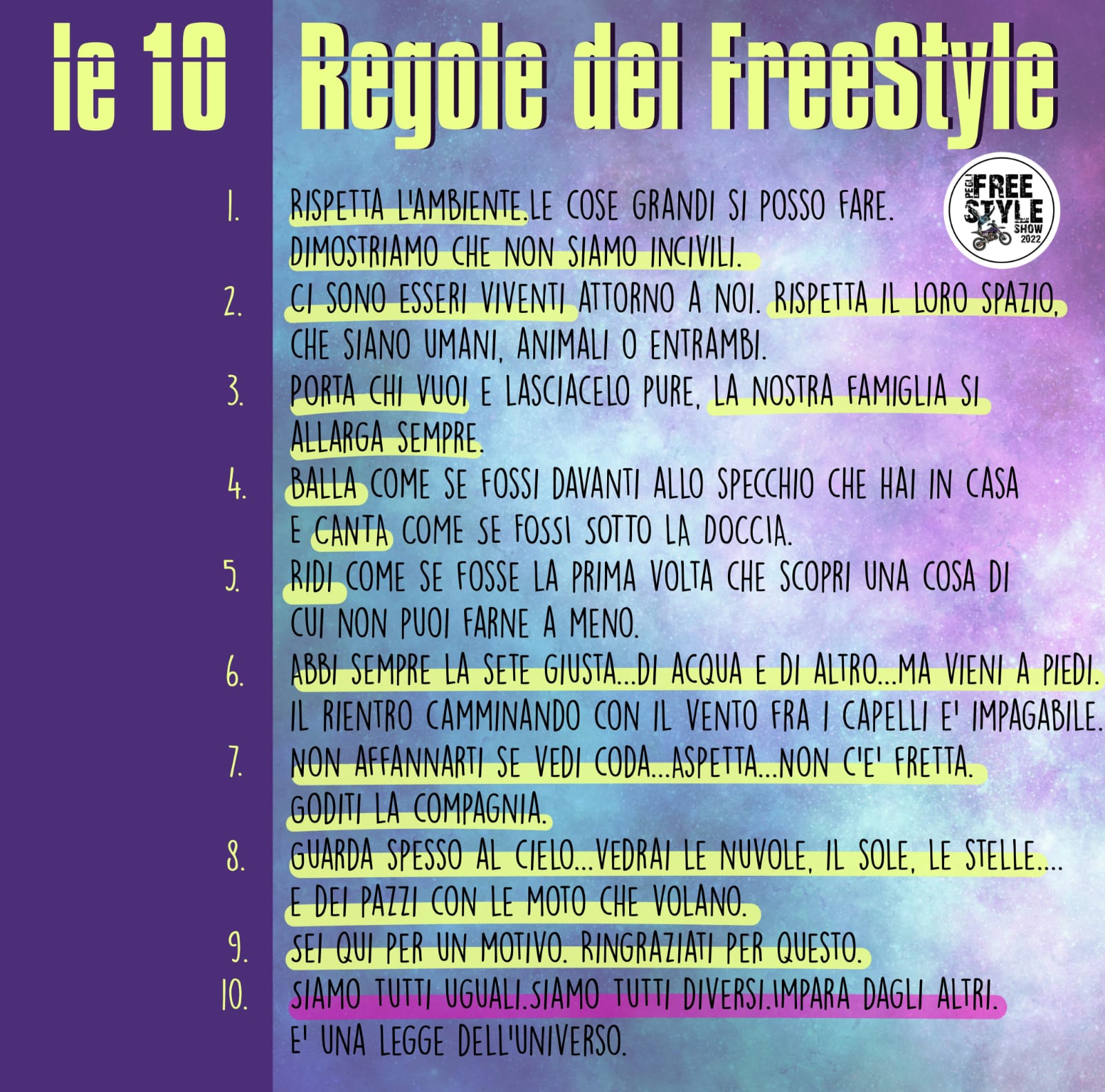 -PEGLI FREESTYLE SHOW