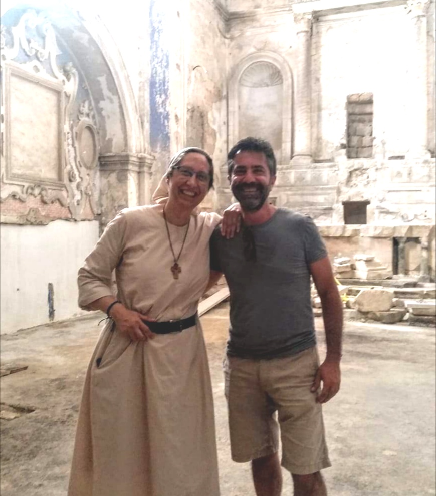 Ristrutturazione chiesa del 1500 di Oasi. S. Maria degli angeli Ristrutturazione chiesa del 1500-Oasi. S. Maria degli angeli