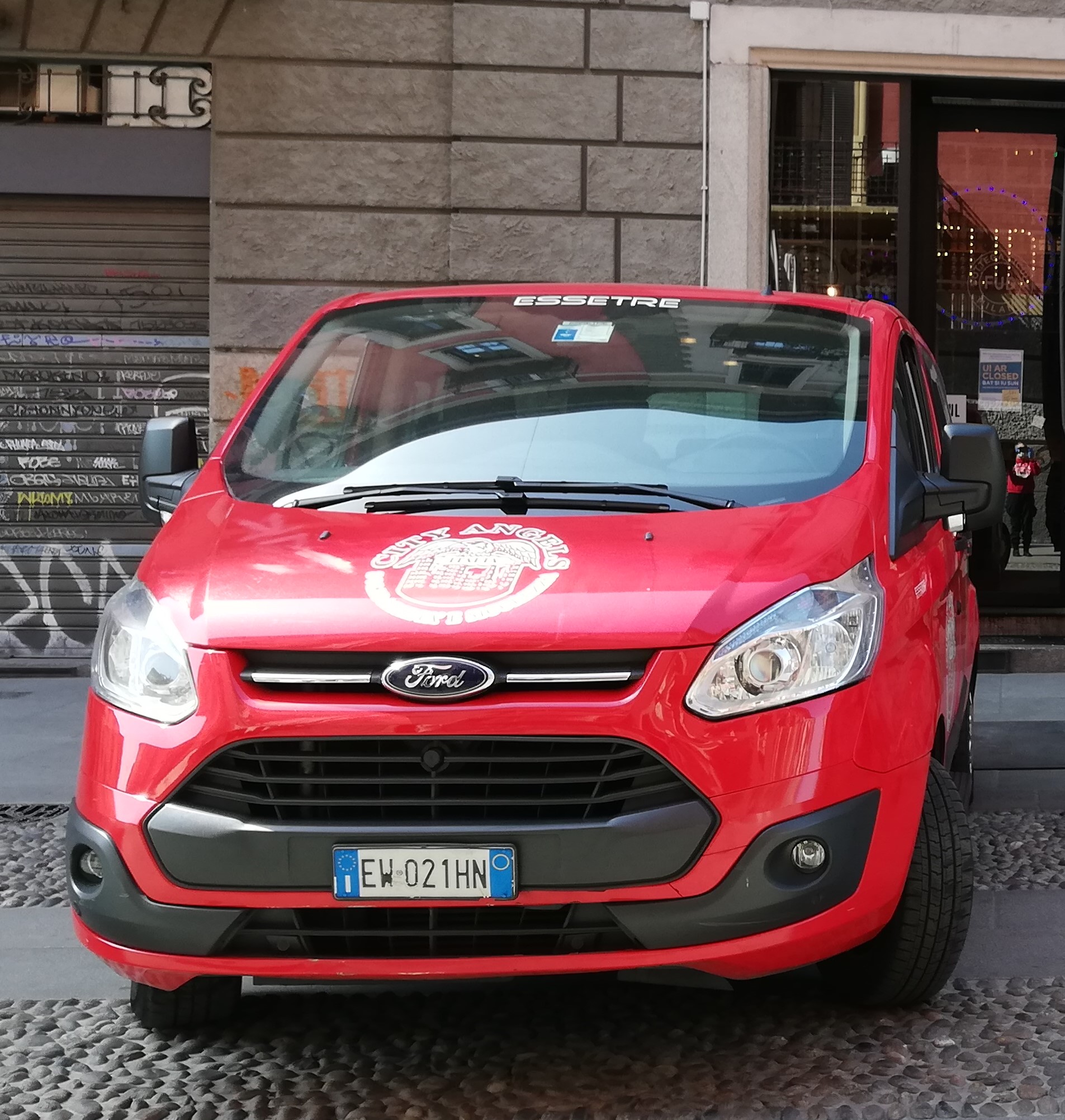 IL NOSTRO NUOVO FURGONE-City Angels Lombardia