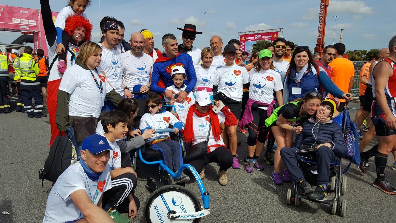 I bimbi di Genitin corrono per il Nido di Davide-Genitin Onlus