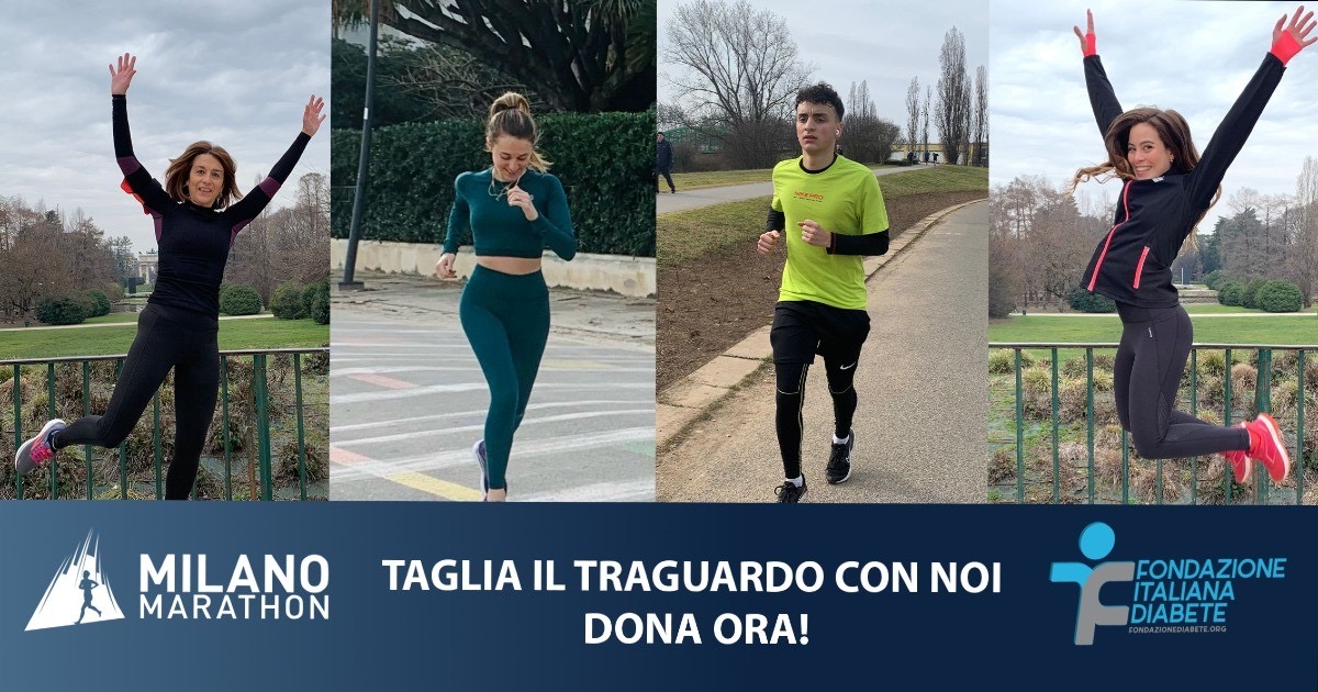 Le staffette per la cura #RUN4FID-Fondazione Italiana Diabete Onlus