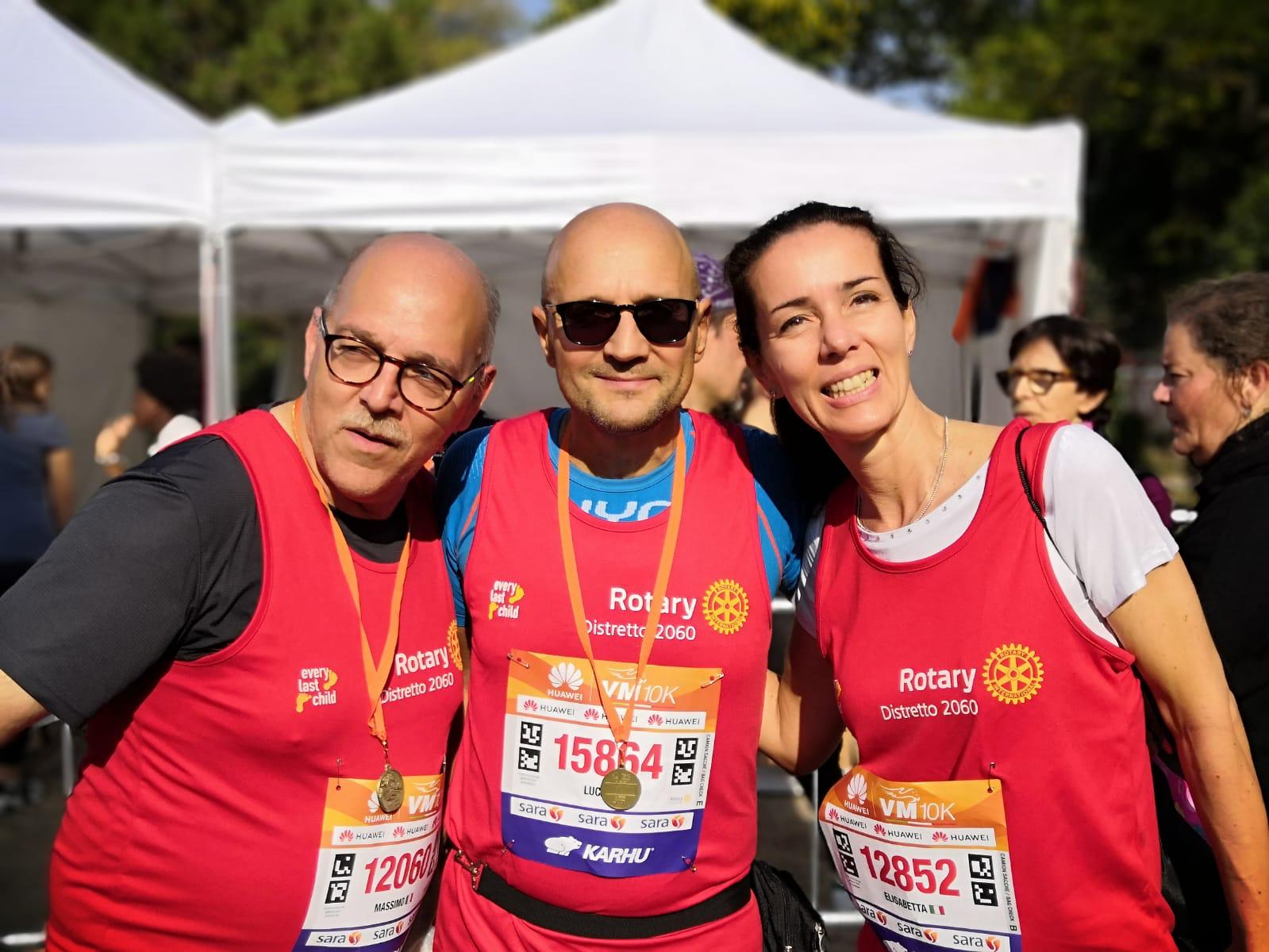 Run to End Polio #VM2019	-Progetto Rotary – Distretto 2060 – ONLUS