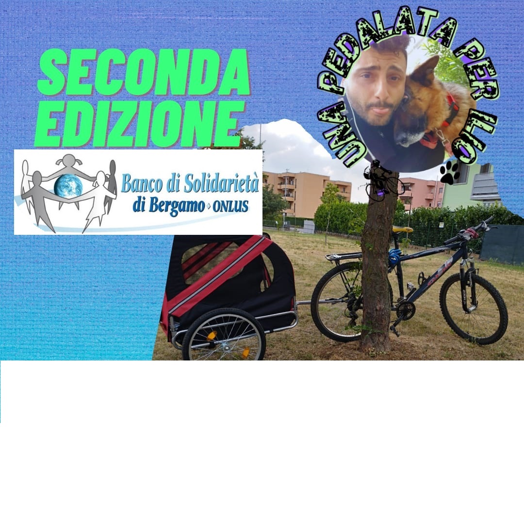 Una pedalata per Ilio di BANCO DI SOLIDARIETA' DI BERGAMO ODV Una pedalata per Ilio-BANCO DI SOLIDARIETA' DI BERGAMO ODV