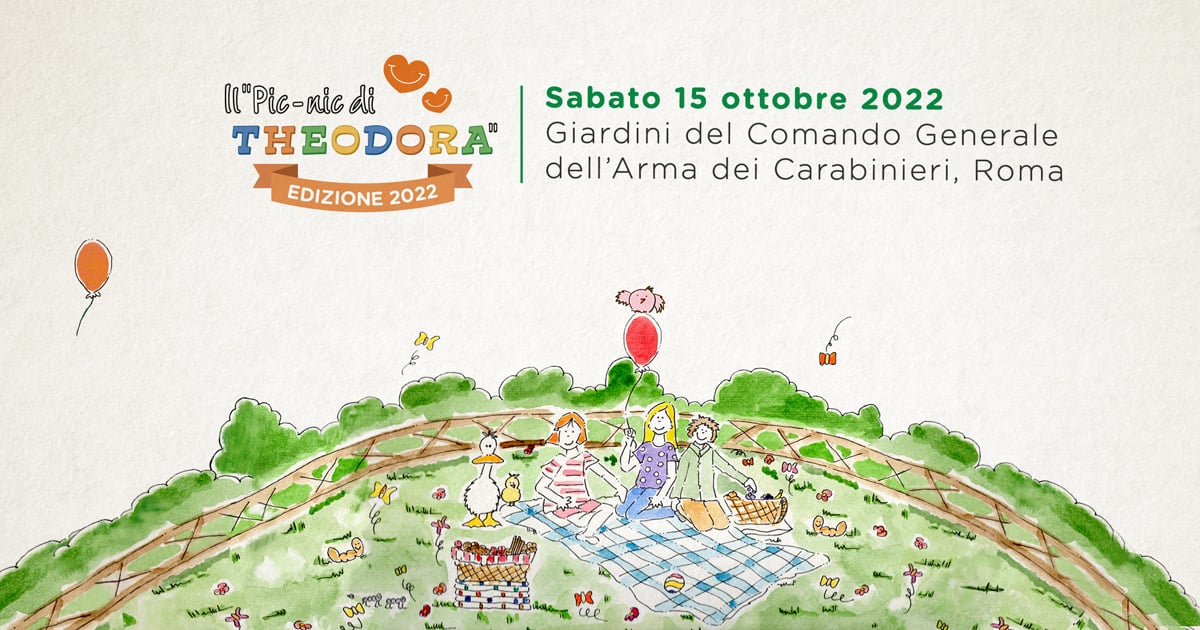Il "Pic-nic di Theodora" 2022 a Roma di Fondazione Theodora Onlus Il "Pic-nic di Theodora" 2022 a Roma-Fondazione Theodora Onlus