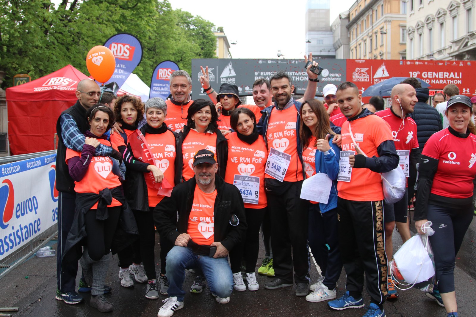 CORRI CON LILT LA MILANO MARATHON 2019-LILT Milano