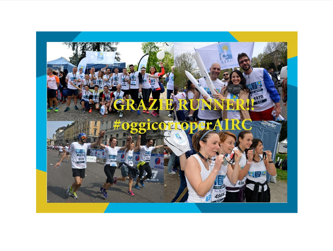 #oggicorroperAIRC di Fondazione AIRC #oggicorroperAIRC-Fondazione AIRC