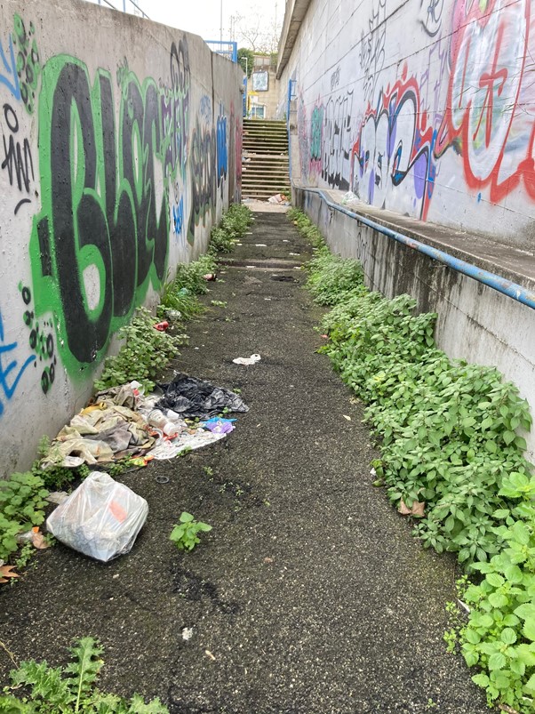 Riqualificazione dei sottopassi Salaria di Retake Roma Riqualificazione dei sottopassi Salaria -Retake Roma