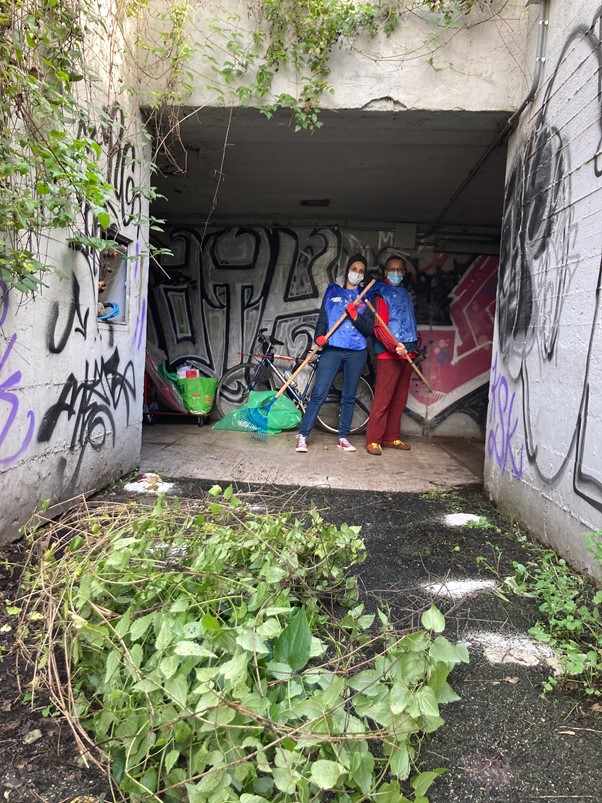 Riqualificazione dei sottopassi Salaria di Retake Roma Riqualificazione dei sottopassi Salaria -Retake Roma