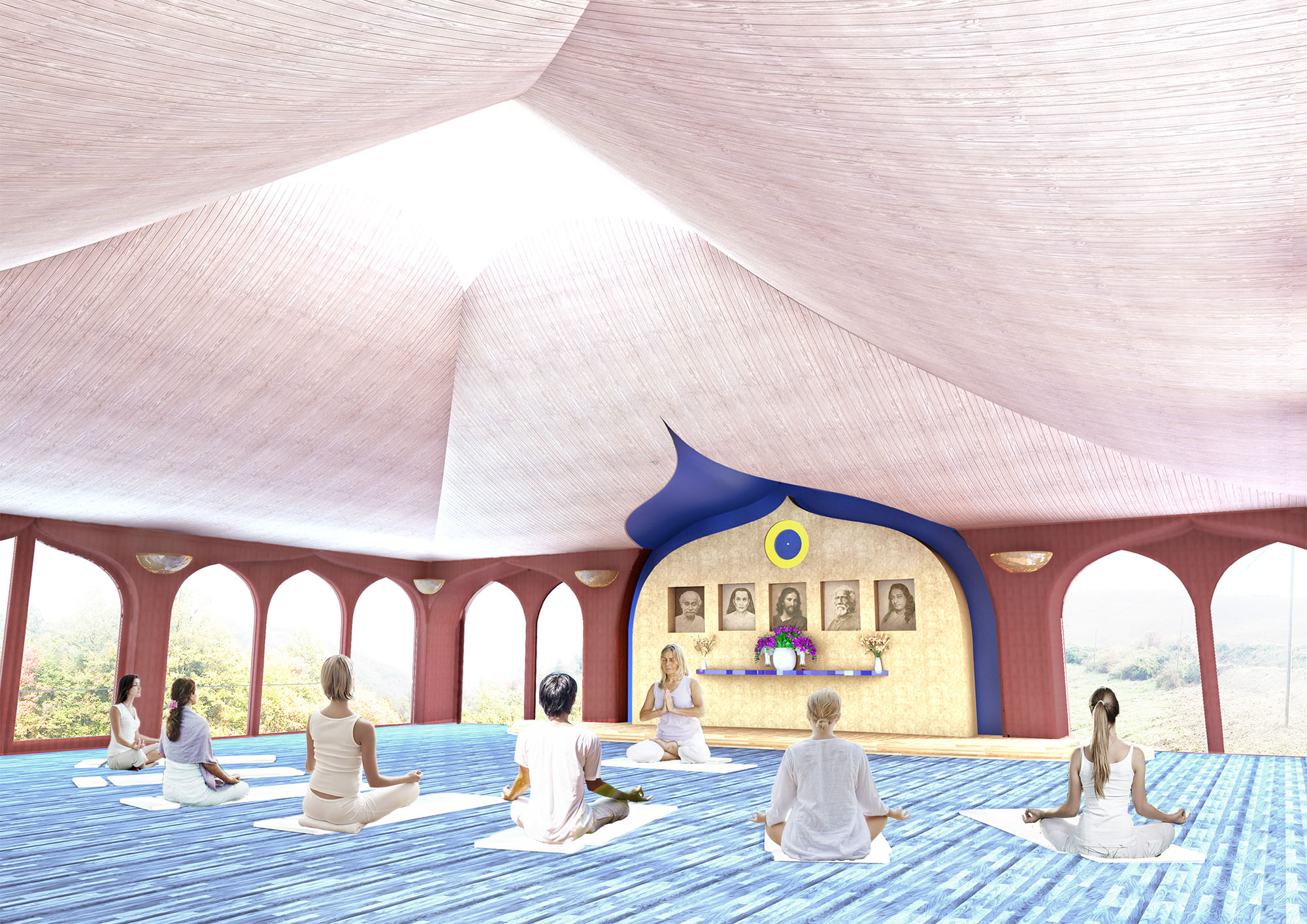 Tempio della Gioia ad Ananda Europa di Ananda Europa - Tempio della Gioia Tempio della Gioia ad Ananda Europa - Ananda Europa - Tempio della Gioia