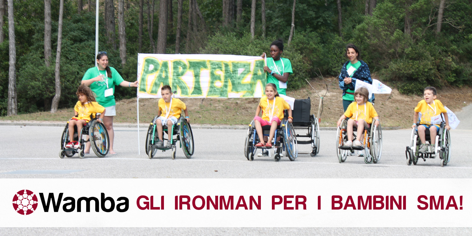 Gli IronMan per i bambini SMA! di Wamba Onlus Gli IronMan per i bambini SMA!-Wamba Onlus
