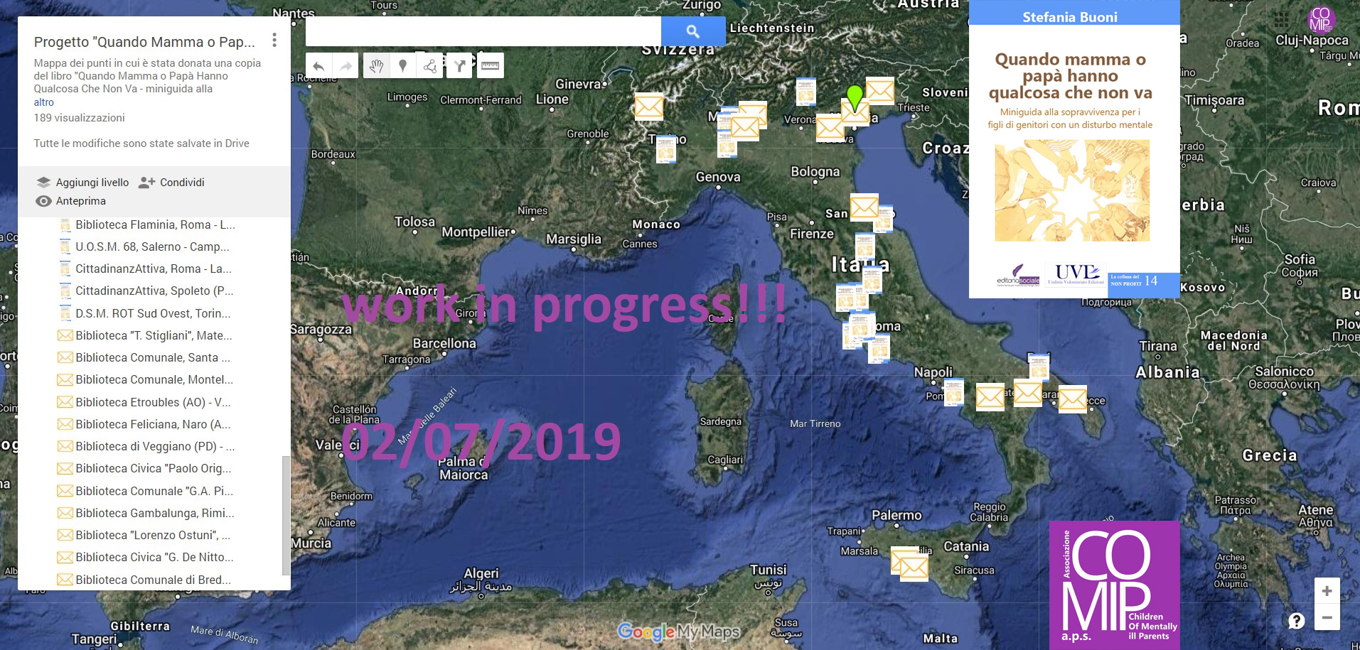 ROMA RUN FOR PEACE - Cammina per COMIP! di CHILDREN OF MENTALLY ILL PARENTS ROMA RUN FOR PEACE - Cammina per COMIP!-CHILDREN OF MENTALLY ILL PARENTS