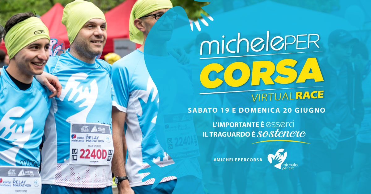 #MICHELEPERCORSA2021 di MICHELEPERTUTTI ONLUS #MICHELEPERCORSA2021-MICHELEPERTUTTI ONLUS