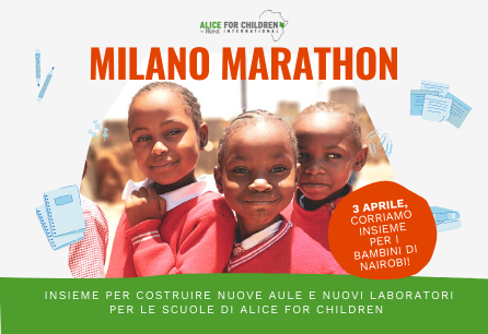 Corriamo insieme per i bimbi di Nairobi!-Alice For Children 