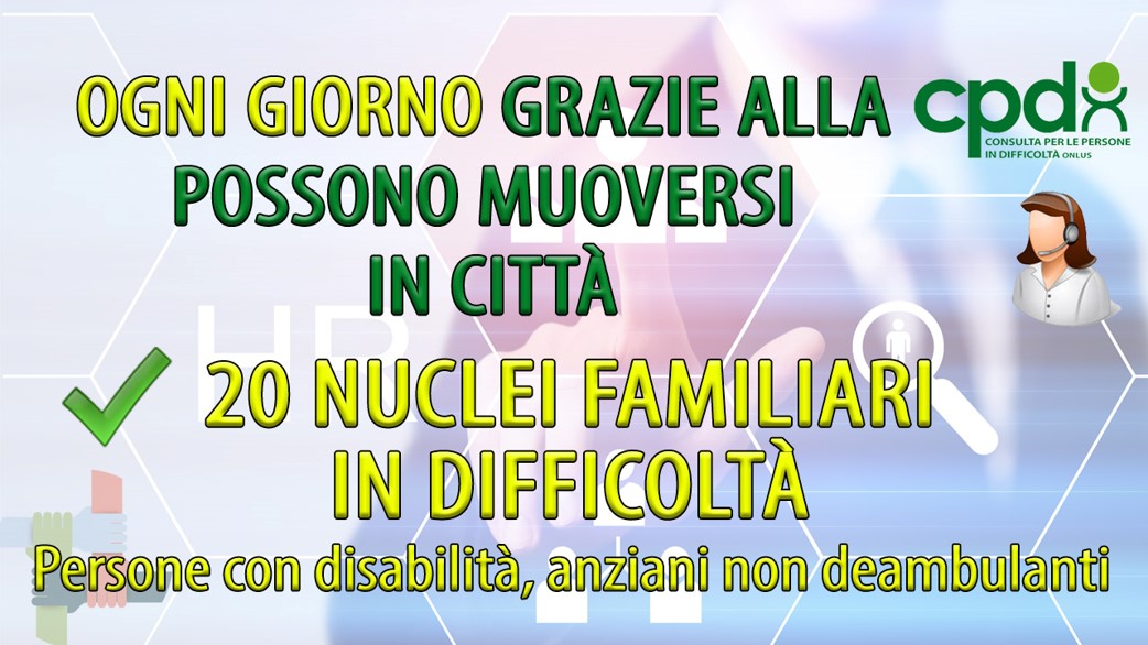 Trasporto solidale per disabili-CPD