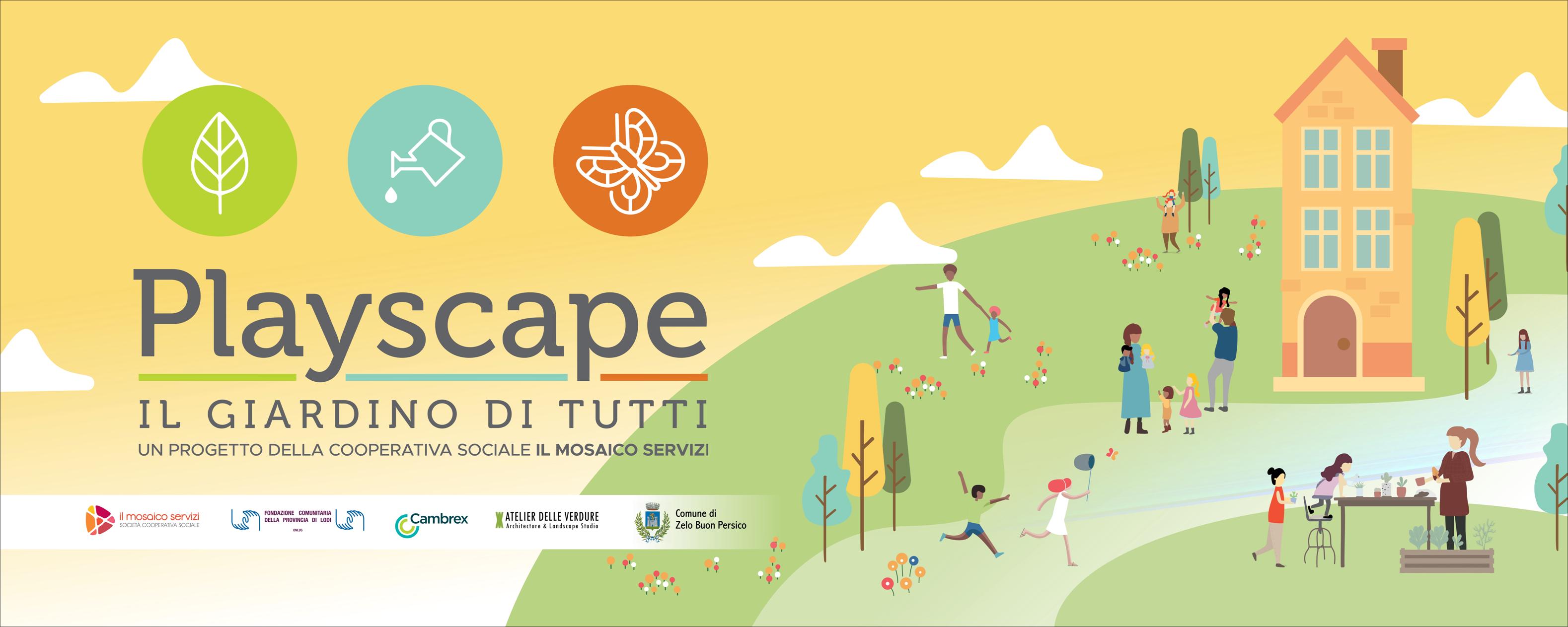 PLAYSCAPE - IL GIARDINO DI TUTTI di COOP. IL MOSAICO PLAYSCAPE - IL GIARDINO DI TUTTI-COOP. IL MOSAICO