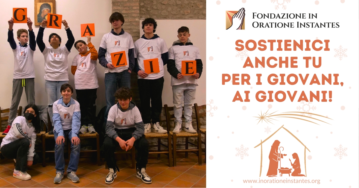 FIOI per i giovani, ai giovani! di Fondazione In Oratione Instantes ETS FIOI per i giovani, ai giovani!-Fondazione In Oratione Instantes ETS