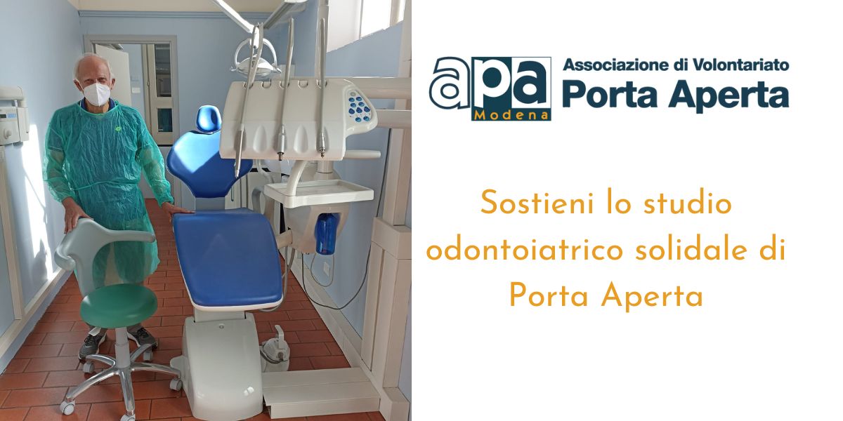 Dona per lo studio odontoiatrico di Apa di Porta Aperta Dona per lo studio odontoiatrico di Apa-Porta Aperta