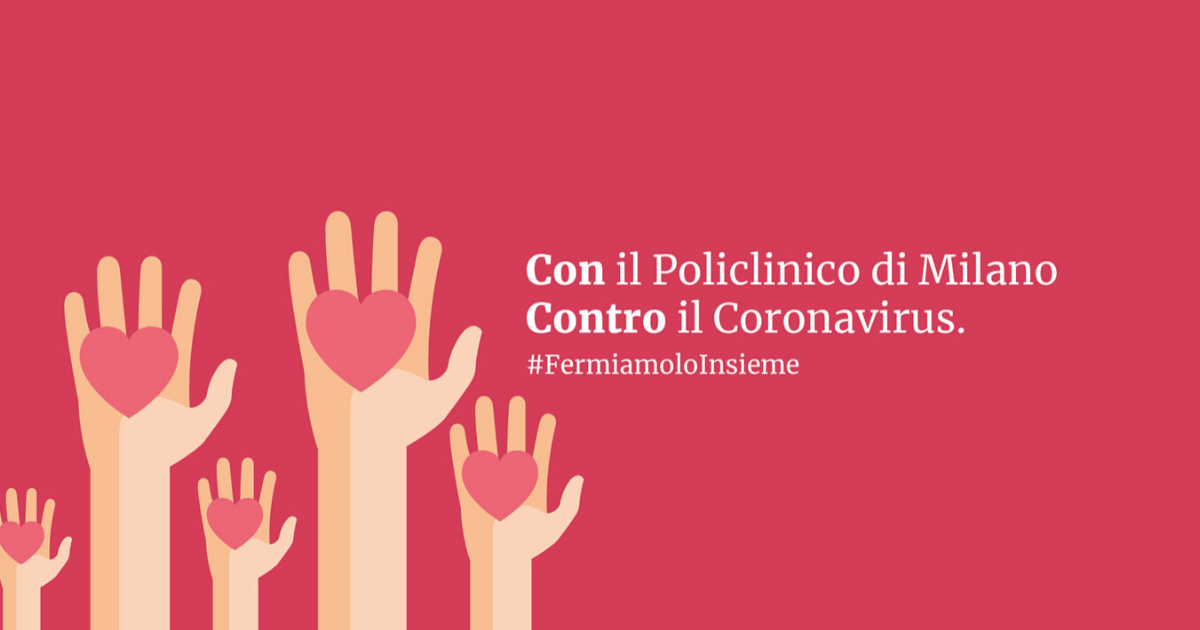 #fermiamoloinsieme Policlinico Milano-Policlinico di Milano