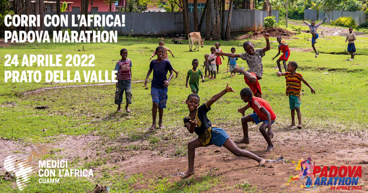 CORRI CON L'AFRICA! - PADOVA MARATHON di Medici con l'Africa Cuamm CORRI CON L'AFRICA! - PADOVA MARATHON-Medici con l'Africa Cuamm