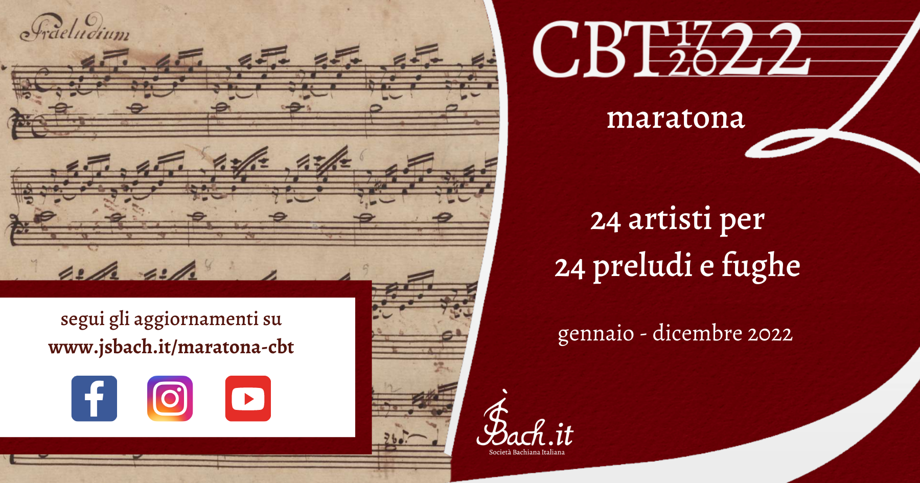 CBT22 – Clavicembalo ben temperato-JSBach.it