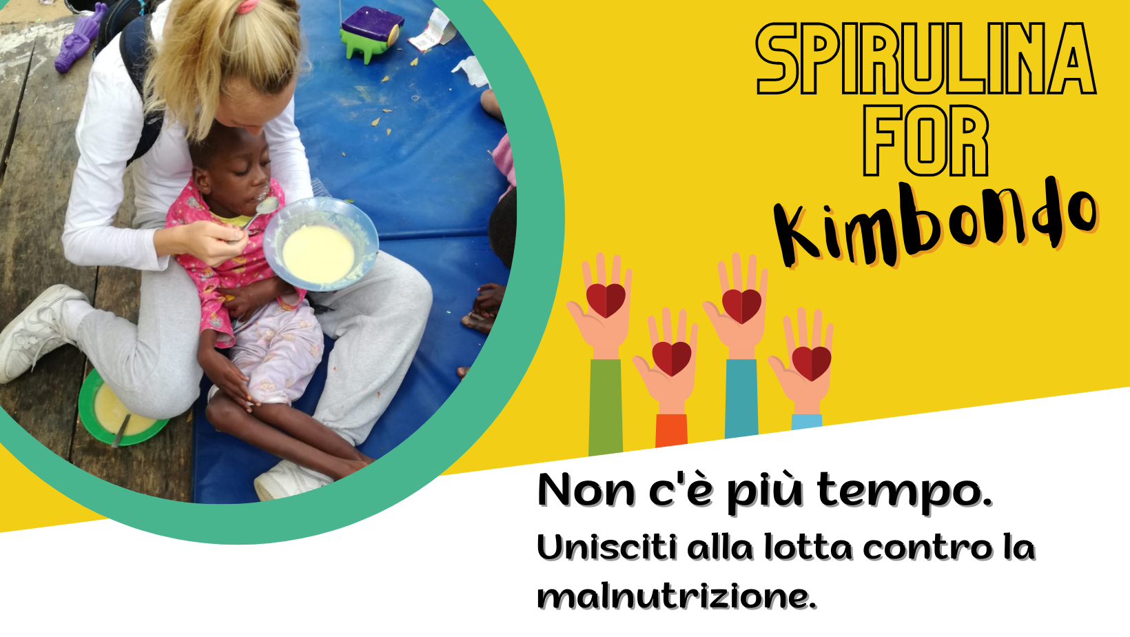 Spirulina for Kimbondo-AGAPE Onlus