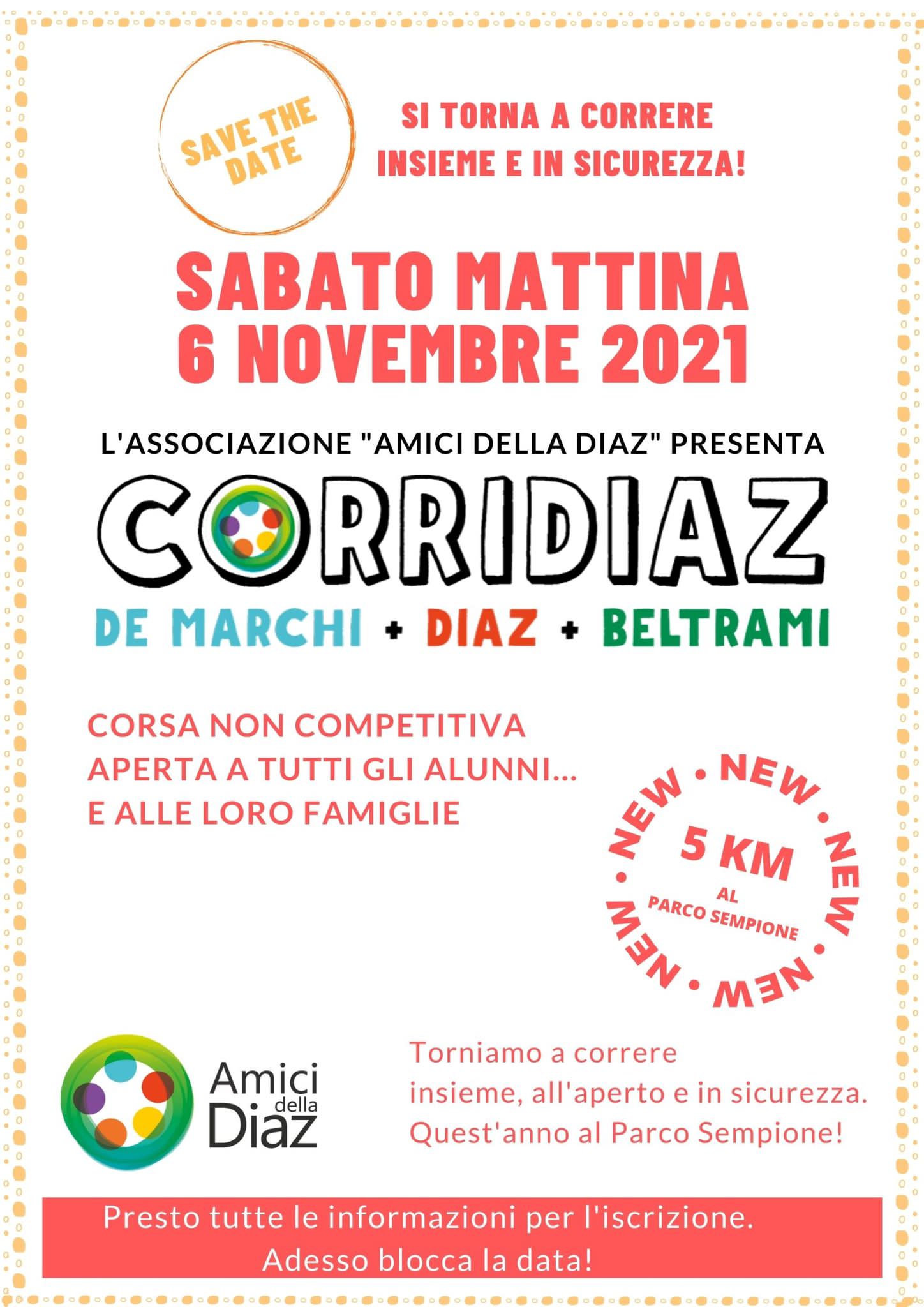 CORRIDIAZ 2021 di Amici della Diaz CORRIDIAZ 2021-Amici della Diaz