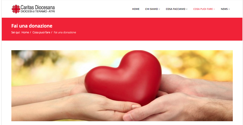 Raccolta contro la povertà energetica di Caritas Diocesiana di Teramo-Atri Raccolta contro la povertà energetica-Caritas Diocesiana di Teramo-Atri
