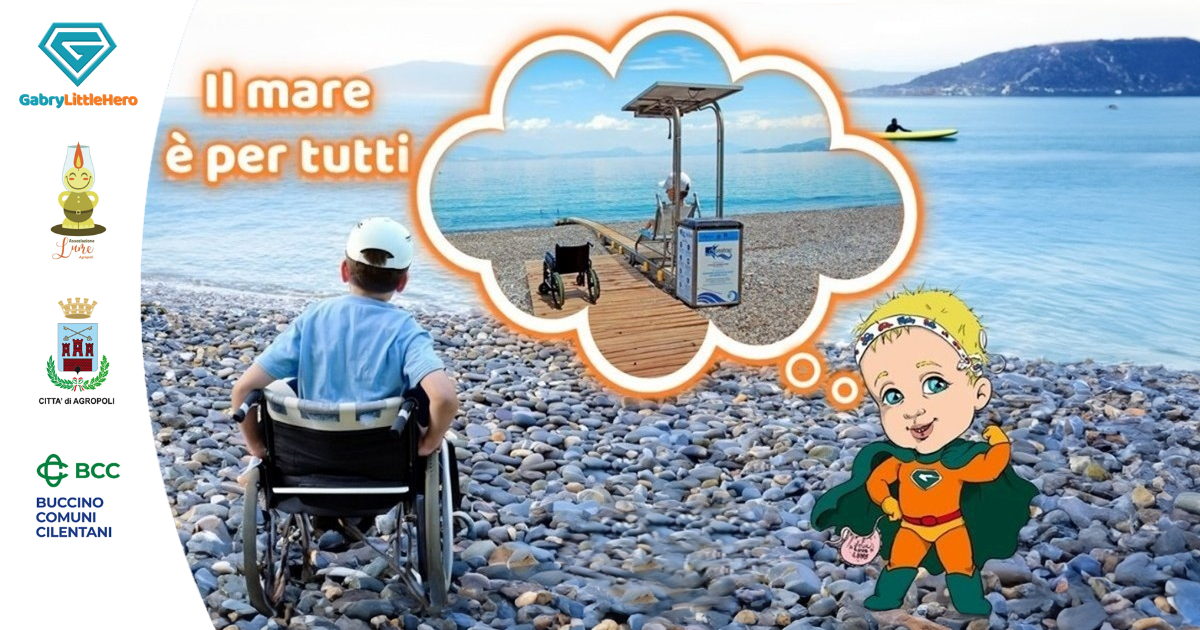 IL MARE E' PER TUTTI-GABRY LITTLE HERO