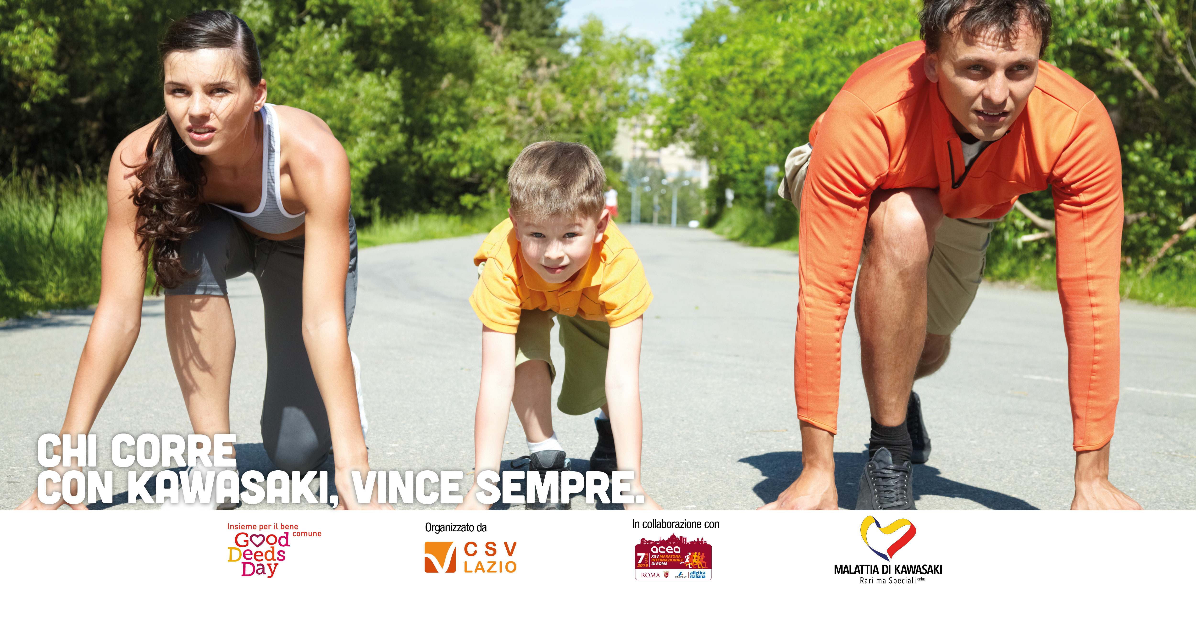 Chi corre con Kawasaki, vince sempre di Rari ma Speciali Onlus Chi corre con Kawasaki, vince sempre-Rari ma Speciali Onlus