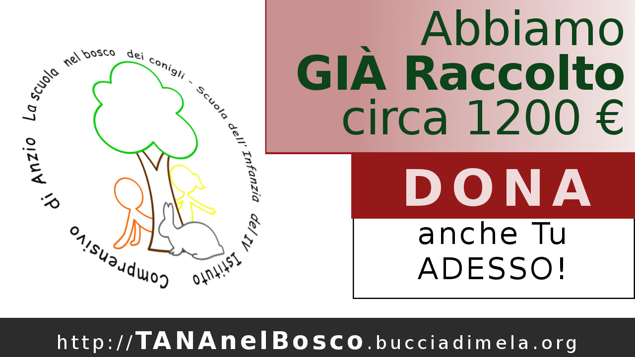 La Scuola nel Bosco dei Conigli 2017 di BucciaDiMela La Scuola nel Bosco dei Conigli 2017-BucciaDiMela