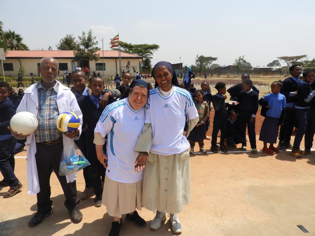 Una sorpresa a Wolisso per Suor Maria-Mercy in Action