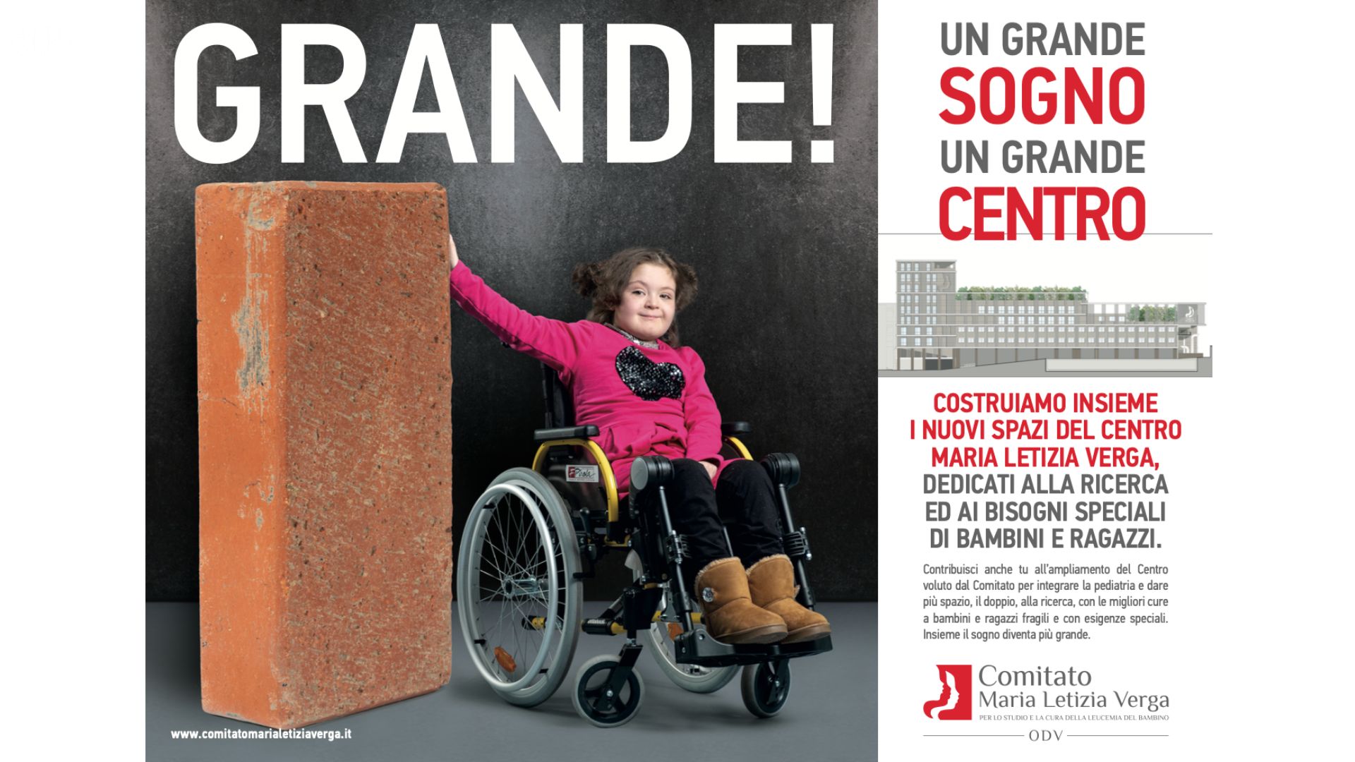 Progetto GRANDE di Comitato Maria Letizia Verga Progetto GRANDE-Comitato Maria Letizia Verga