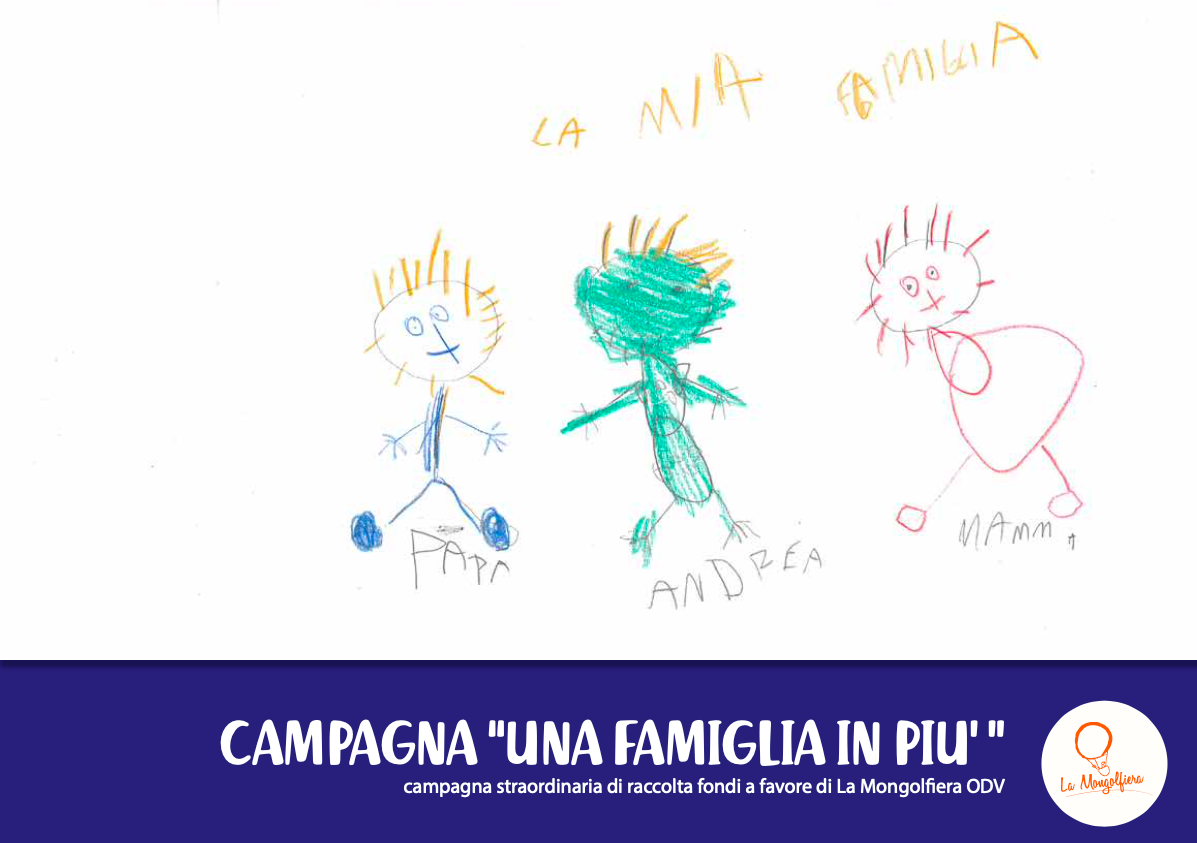 Sosteniamo "Una famiglia in +" di La Mongolfiera ODV Sosteniamo "Una famiglia in +"-La Mongolfiera ODV