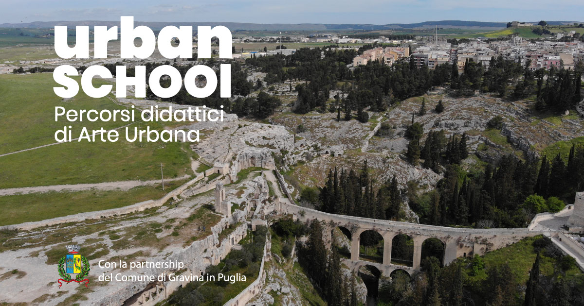 URBAN SCHOOL arte urbana partecipata di OCULUS URBAN SCHOOL arte urbana partecipata-OCULUS