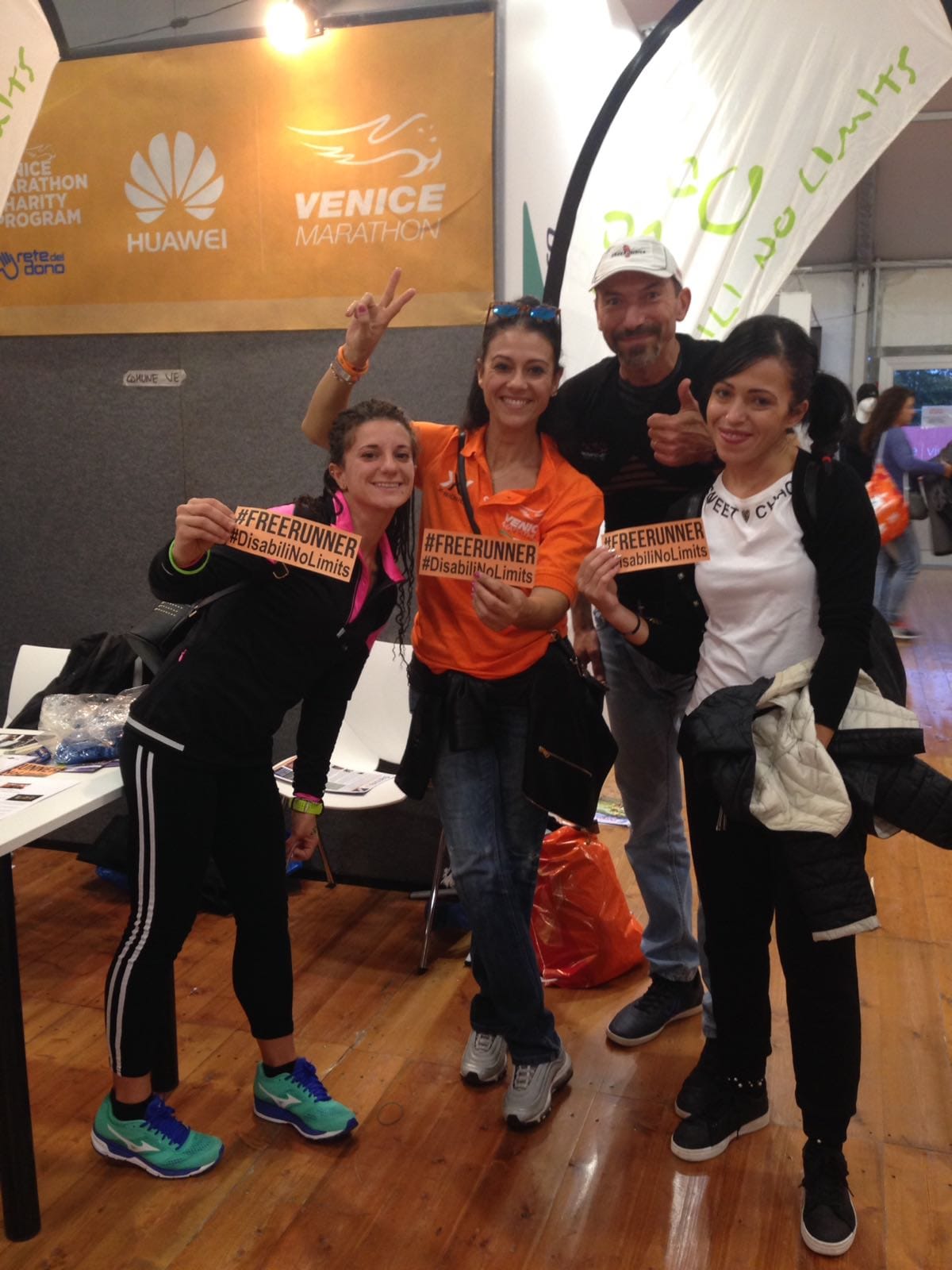 Corri con noi alle Venicemarathon 2019!-Disabili No Limits Onlus