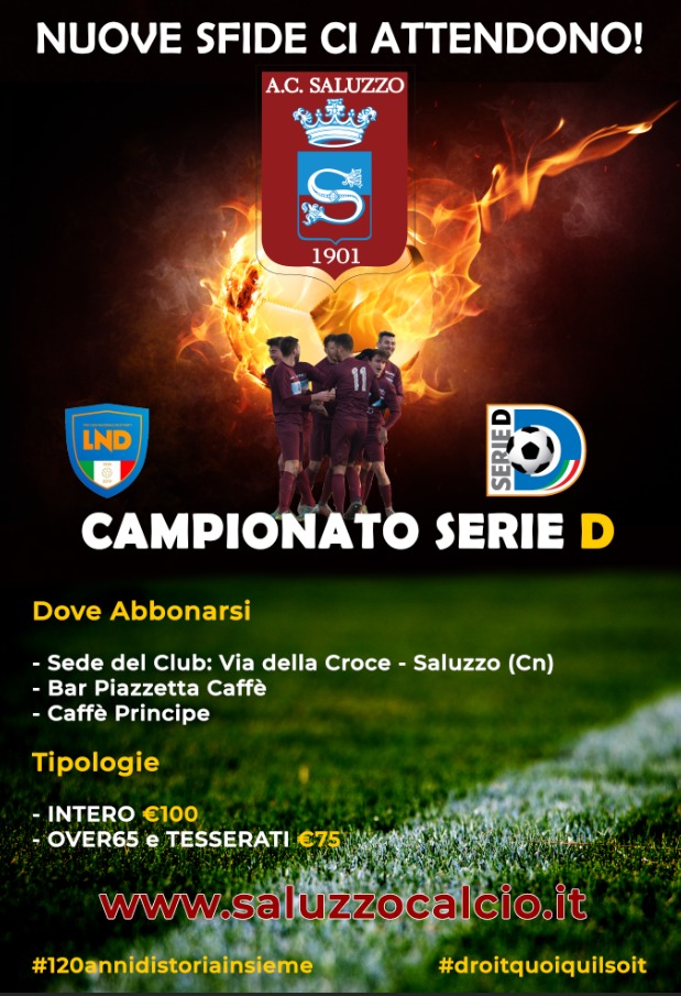 Un pulmino per i 120 anni del Saluzzo! di A.C.S.D. Saluzzo 1901 Un pulmino per i 120 anni del Saluzzo!-A.C.S.D. Saluzzo 1901
