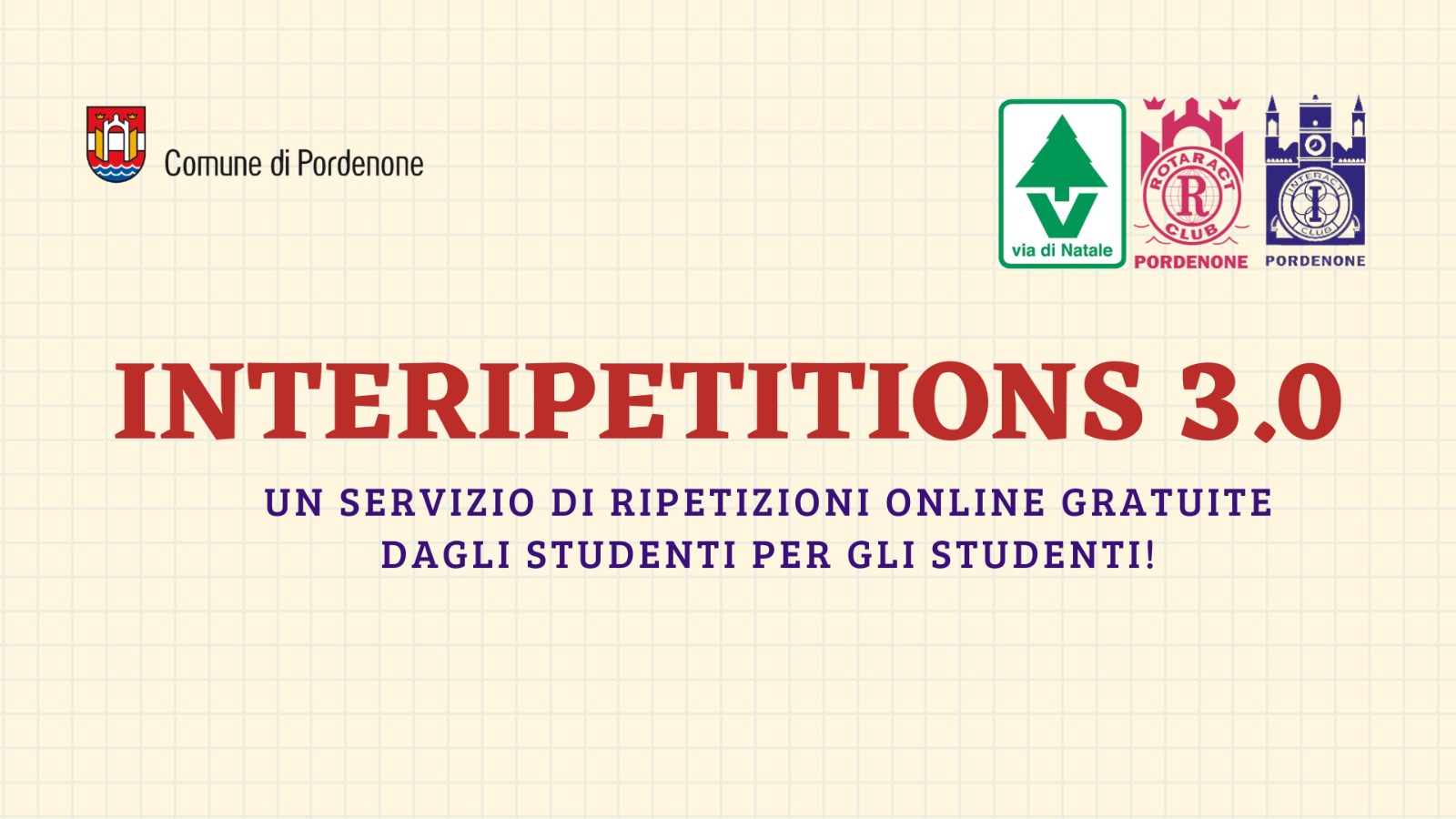 Interipetitions per La Via di Natale-Rotaract Club Pordenone