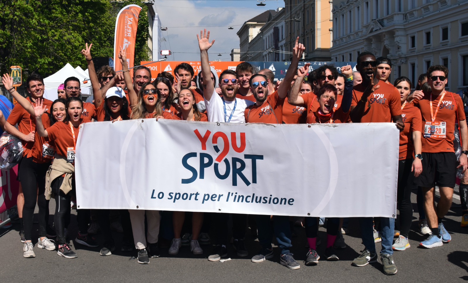 Run For Inclusion - Milano Marathon 2024 di YouSport Run For Inclusion - Milano Marathon 2024-YouSport